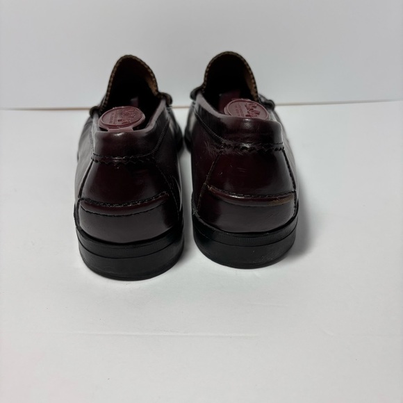 Dexter Penny Loafers Dress Shoes Mens Size 11 Burgundy Leather Slip On Made USA main image 5